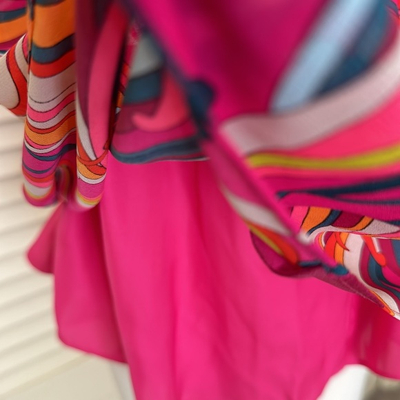 Trina Turk, Waldorf Top, Radio City Rose Multi. - Picture 6 of 6